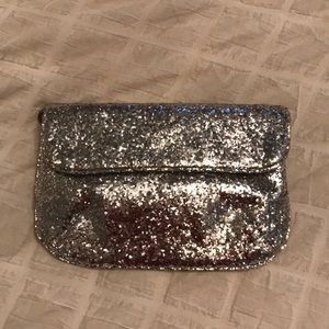 Jcrew sparkly clutch